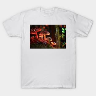 Glowing mushrooms 15 T-Shirt